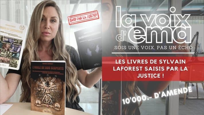 #50 - [03.05.2023] - La justice suisse ordonne la destruction de nos livres.